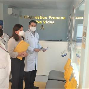 Secretária Carmen Zanotto visita HIJG
